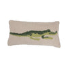 Hooked Alligator Pillow