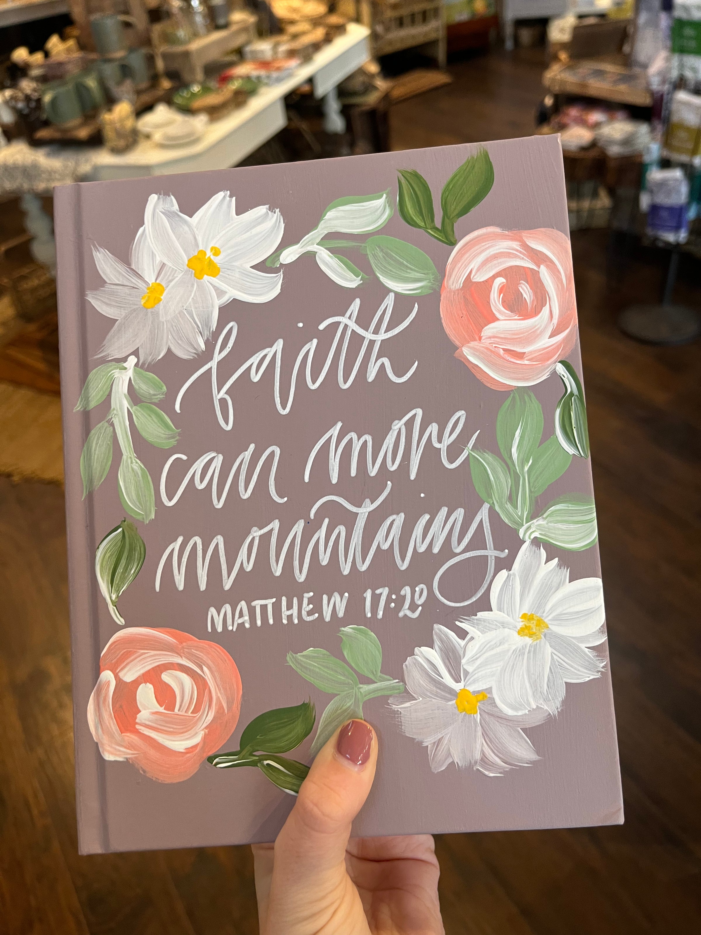 Hand Painted Journaling Bibles